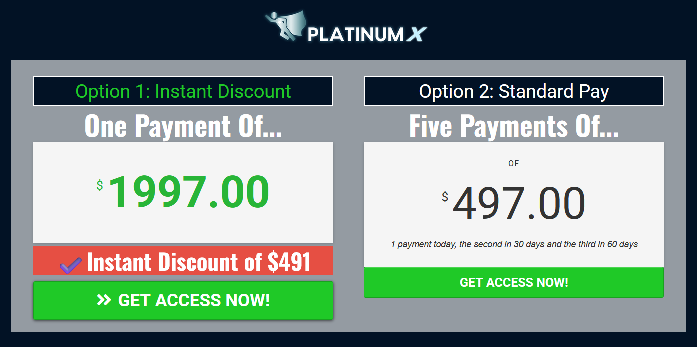 platinumX-payment PlatinumX Payment